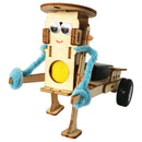 DIY Technology Gadgets Pulling Robot Construction Set Kids Science Experime P3M8