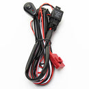 2M Auto Car Cable Wiring Harness Kit with 40A 12V ON/OFF Switch Relay Blade Y1W4