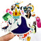 29pcs Adventure Time Cartoon Pvc Waterproof Sticker For Wall Car Laptop Bicycle Luggage Sticker