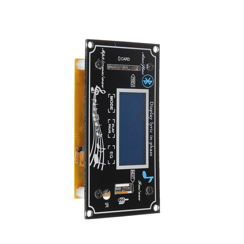 Multifunction LCD Capacitive Touch Screen SD Bluetooth Audio Decoder Board MP3 Player Radio USB WMA WVA FLAC Lyric Show