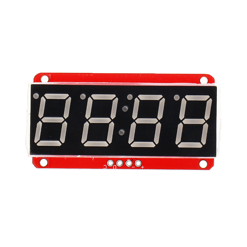 10pcs 4 Digit 7-Segment 0.56' LED Display Tube Decimal 7 Segments HT16K33 I2C Clock Double Dots Module