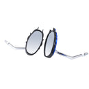 8mm 10mm Motorcycle Flame Rear View Mirror For Harley Honda Suzuki