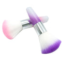 2Pack Nail Art Dust Brush,Nails Polish Remover for Acrylic and Makeup Powde B2S2