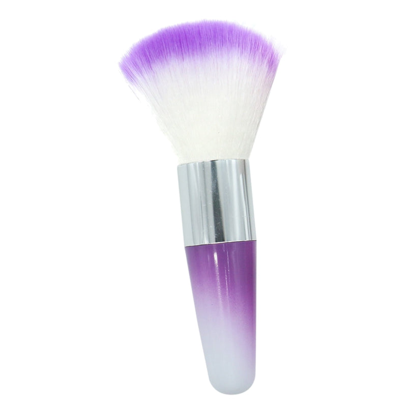 2Pack Nail Art Dust Brush,Nails Polish Remover for Acrylic and Makeup Powde B2S2