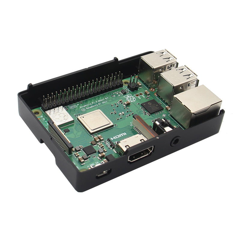 New Aluminum Alloy Case With Good Heat Dissipation For Raspberry Pi 3 Model B+