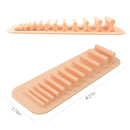 Makeup Brush Holder Suction Wall Silicone Cosmetic Brush Organizer Brush St N3B9