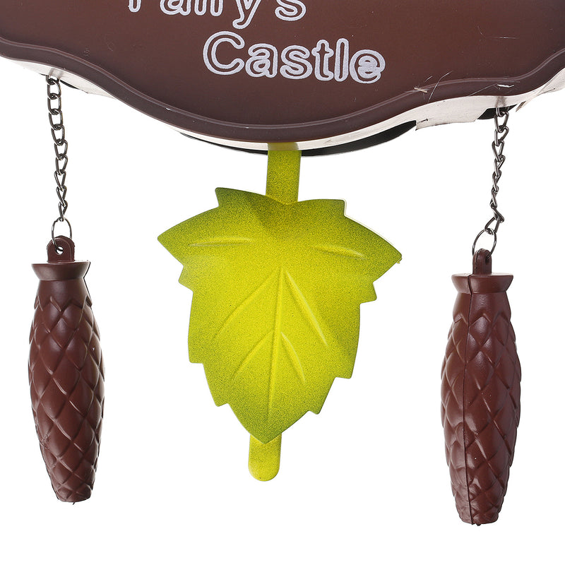 Wooden Antique Cuckoo Clock Time Bell Swing Alarm Watch Wall Art Handcraft Home