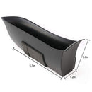Black Front Row Door Side Storage Box Handle Armrest Phone Container Fits f O4G1