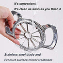 Stainless Steel 12 Blades Food Grade 304, Extra Large Heavy Duty Fruit Slic X3N3
