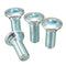 4pcs M8 Stainless Motoccycle Hexagon Brakes Bolts Steel Button Head Hex Socket 125cc 140cc