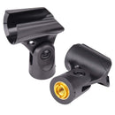 Universal Microphone Clip Holder with 5/8 Inch Male to 3/8 Inch Female Nut  Y2M2