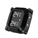 M6 LCD Display Motorcycle Real Time Tire Pressure Monitor System Waterproof TPMS Wireless External WI Sensors