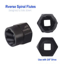 Drillpro 13Pcs Impact Damaged Bolt Nut Remover Extractor Socket Tool Set Bolt Nut Screw Removal Socket Wrench
