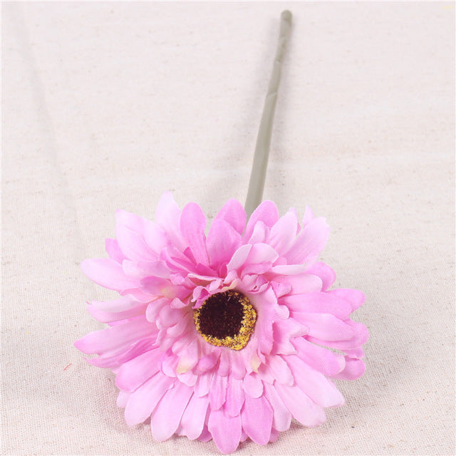 Artificial African Chrysanthemum Flower For Wedding Decorations Silk Daisy Fake Flower Party Home