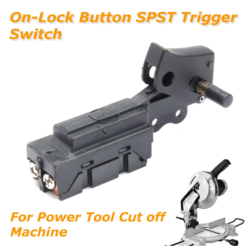 On Lock Button Spst Trigger Switch For Power Tool Cut Off Machine Switch
