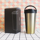 450ml Stainless Steel Outdoor Water Bottle Winter Keep Warm Water Bottle Coffee Bottle