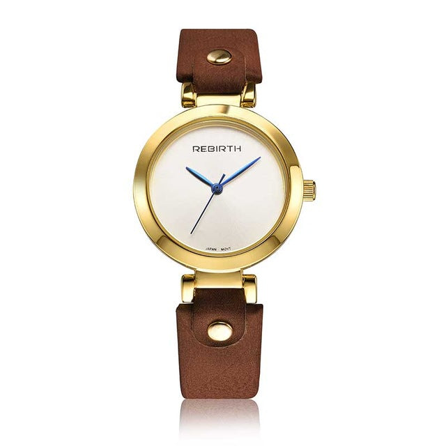 REBIRTH RE024 Simple Style Women Wrist Watch Elegant Design Quartz Watches