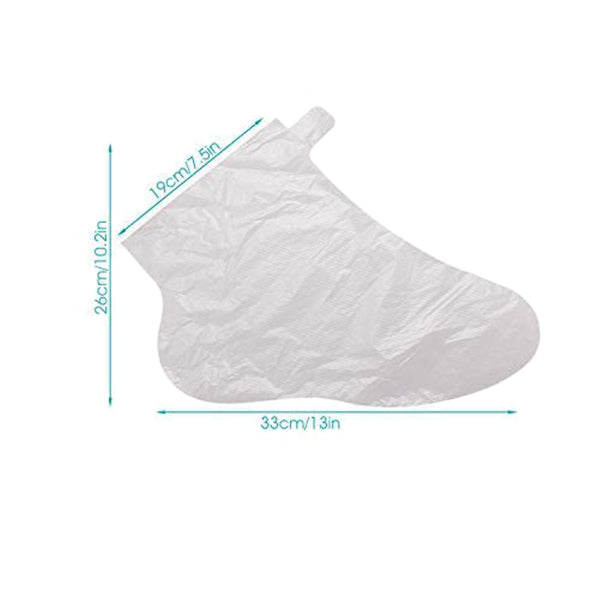 200Pcs Paraffin Wax Liners for Feet,Larger Thicker Thermal Therapy Plastic  E2P8
