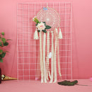 DIY Dream Catcher Decorative Pendant Flower Dreamcatcher Wall Hanging Decor