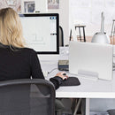 Vertical Laptop Stand, Aluminum Laptop Holder with Adjustable Dock Size Com