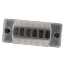 6 Independent Circuit Fuse Block W/Negative Bus - ATC/ATO 6-Way Fuse Box wi J5U6