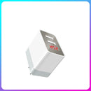 Universal 5V 2.4A Dual USB Charger Adapter Quick Charge LCD Display for Mobile Phone