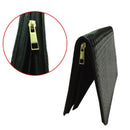 Large Capacity Fountain Pen Case PU Leather Black Color 48 Slots Pen Pouch  N4I1