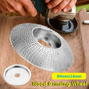 3.1 inch Wood Grinding Wheel 80X16MM Sanding Carving Shaping Disc for Angle