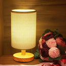 Bedroom LED Bedside Lamp LED Night Light Solid Wood Decoration Lamp Gift Table Warm Light