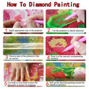 DIY 5D Diamond Painting Kits for By Number Adults,Full Drill Cross Stitch C