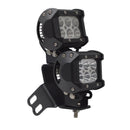 2Pcs Below Side Pillar Roll Bar LED Work Light Below Windshield Mounting Br P8R1