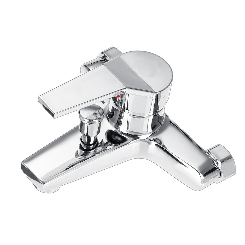 Bathroom Bathtub Tub Shower Faucet Wall Mount Head Bath Faucet Valve Mixer Tap