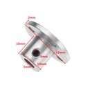 5mm Flange Coupling Optical Axis Support Fixed Seat Steel Rigid Flange Plate Shaft Connector