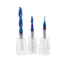 Drillpro HRC65 Tungsten Steel Twist Drill Bit 2 Flutes 1-7mm 118 Degree Chamfering Cutter