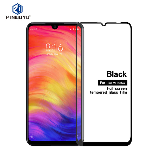 MOFI 9H Diamond Anti-explosion Full Cover Tempered Glass Screen Protector for Xiaomi Redmi Note 7