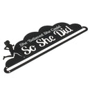 WR Hot Sale Runner's Medal Holder She Believes She Could File Holder Hang Up To 20~24 Medals