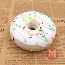 10cm Cute Donuts Big Bread Charms Kawaii Squishy Soft Bag Keychain Straps Decor