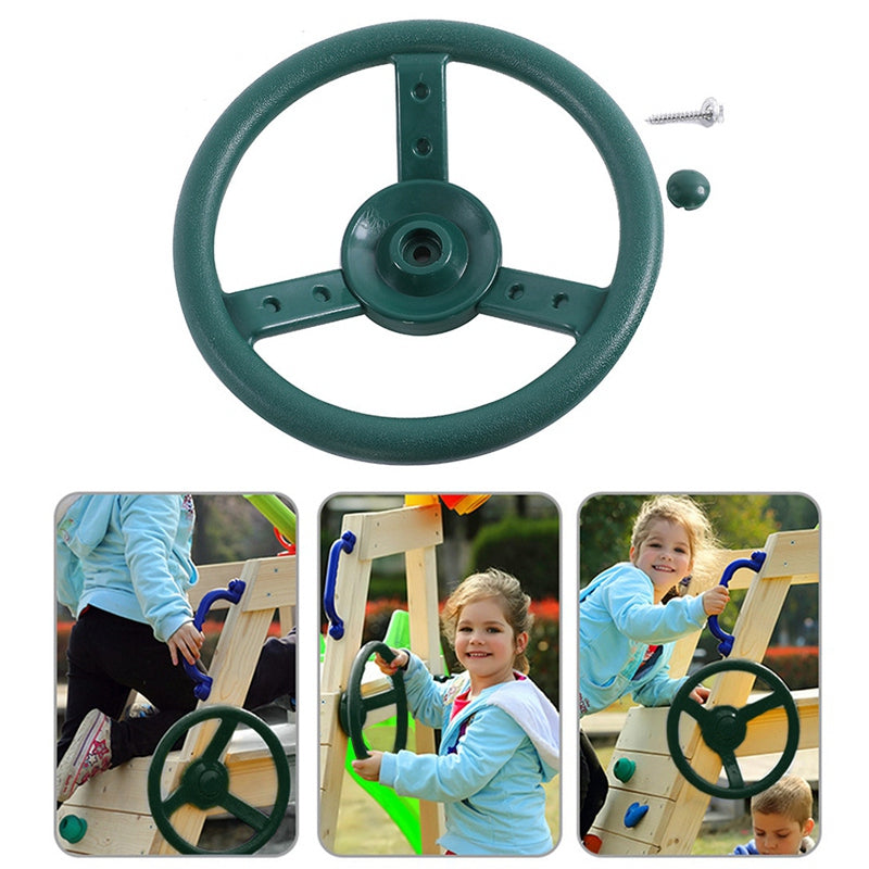 Steering Wheel Attachment Playground Swing Set Accessories Replacement(Gree Q7P1