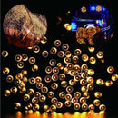 7M 50 LED Solar Power Fairy String Lights Christmas Party Decor Garden Outd