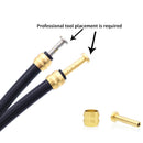 2.5M Bike Hydraulic Disc Brake Hose Kit Bicycle Hydraulic Olive Insert Set