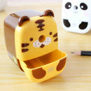 Practical Tiger Panda Animal Shaped Mini Manual Pencil Sharpener Gifts For Students Childrens