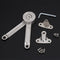 4Pcs Hydraulic Randomly Stop Hinges Kitchen Cabinet Door Support Rod Adjust C4D8