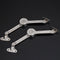 4Pcs Hydraulic Randomly Stop Hinges Kitchen Cabinet Door Support Rod Adjust C4D8