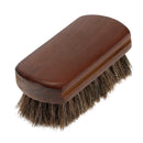 Wood Handle Natural Horse Hair Mustache Beard Brush Facial Beard Cleaning M R7N6