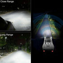 H4 Hb2 9003 2200W 330000Lm 4-Side Led Headlight Kit Hi/Lo Power Bulbs 6000K D6A6