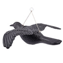 Hunting Decoys Black Birds Crow Garden Bird Caller Deter Scarer Scarecrow M N7K1