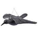 Hunting Decoys Black Birds Crow Garden Bird Caller Deter Scarer Scarecrow M N7K1