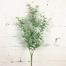 6 Pcs Eucalyptus Plastic Artificial Leaves Bunch for Home Christmas Wedding K5I2