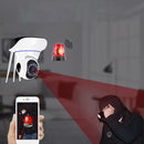 Bakeey 11 LED 1080P Smart Dome Speed Camera Two-way Audio TF Card Wireless Full Color HD Night Vision WiFi Home Security IP Camera