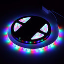 5M 3528 SMD 300LED RGB Waterproof Strip Light + 44 keys Remote Control UK Plug DC12V